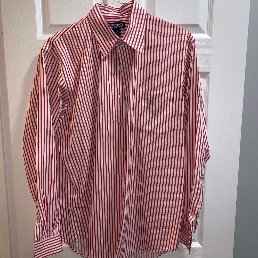 Lands End, red stripe